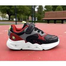 Cool Valery-Ptk 26/30  Çocuk Işıklı Taban Cırtlı Sneaker Spor Ayakkabı