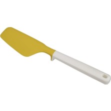 Aesco Plásticos Elevate Yumurta Spatulası, Beyaz/sarı