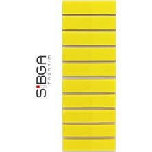Sibga Tasarım Şeffaf Sarı Postit Kitap Ayracı Post It Ayraç Plastik Postit Sticker Not Kağıdı 200 Yaprak