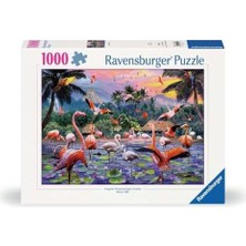 Aesco 1000 Parçalı Puzzle Flamingolar