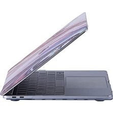 Aesco MacBook Pro 13 Inç M1 M2 Kılıf A2338 Uyumlu | Premium Mermer Desenli Sert Koruyucu Kapak Hard Case | A1706 A1708 A1989 A2159 A2251 A2289 Laptop Kılıfı Karışık