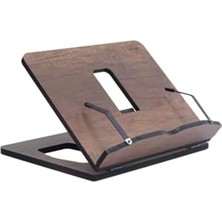 Aesco Vigo Wood - Kitap Okuma Standı Büyük Boy (Ceviz)