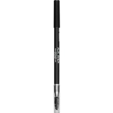 Aesco Fırçalı Yumuşak Uçlu Belirginleştirici Gri Kaş Kalemi-Eyebrow Expert Powdery Liner 107 Deep Gray
