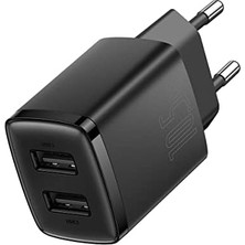 Aesco Compact 10.5W Şarj Cihazı Siyah
