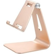 Aesco Joyzzz Cep Telefonu Standı, Tüm Cep Telefonları, Alüminyum Masaüstü Cep Telefonu Standı Tutucu, Tablet ile Uyumlu Cep Telefonu Tutucu