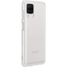 Aesco Soft Clear Cover A125F Galaxy A12 Için - Şeffaf