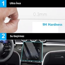 Aesco Byd ile Uyumlu Atto 2 Comfort 2025-2026 12.8 Inç Multimedya ve 8.8 Inç Gösterge Panel 9h Nano Ekran Koruyucu 2 Li Set
