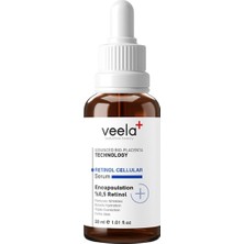 Aesco Veela Kırışıklık Onarıcı & Yaşlanma Karşıtı Retinol Cellular Serum –%0,5 Kapsüllenmiş Retinol ile Etkili Bakım