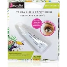 Aesco Takma Kirpik Yapıştırıcı (Beyaz, 2.5 Gr)