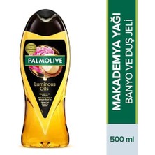 Aesco Luminous Oils Makademya Yağı & Şakayık Özleri ile Banyo ve Duş Jeli (500 Ml)