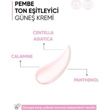 Aesco Mia Klinika SPF50+ Pink Tone Up Ton Eşitleyici Pembe Yüz Güneş Kremi