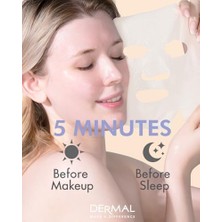 Aesco Dermal Beyazlatıcı, Nemlendirici ve Arındırıcı Arbutin Kolajen Maske 23GR(1 Adet)
