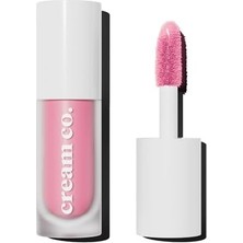Aesco Cream Co. Allık Ruj Göz Farı Glow Tint Baby Pink, Nemlendirici Makyaj, 508 Pastel Pembe, Hyaluronik Asit Peptit