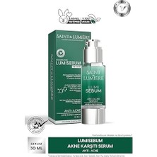 Aesco Lumısebum Akne,siyah Nokta ve Leke Karşıtı,sebum Dengeleyici Matlaştırıcı ve Nemlendirici Serum 30ML