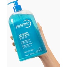 Aesco Atoderm Shower Gel Aile Boyu Kuru Ciltler Için Nemlendirici Duş Jeli Bebek Çocuk Yetişkin 1 Lt