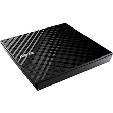 Aesco SDRW-08D2S-U Lite - Windows ve Mac Os Için Uyumlu Ömür Boyu Veri Yedeklemesi Için M-Disc Desteği ile Taşınabilir 8x DVD Yazıcı, Siyah