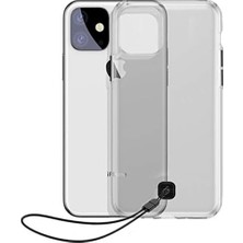 Aesco Transparent Key, 11 Pro Cep Telefonu Kılıfı, Şeffaf/ Füme