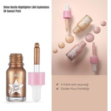 Aesco Callista Bestie Highlighter Likit Aydınlatıcı 04 Sunset Pixie