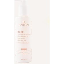 Aesco Rose Series Tüm Ciltler Gül Mayası Glycolic Acid Hassas Yüz Yıkama Jeli 200 ml