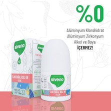 Aesco SIVENO%100 Doğal Roll-On Teen Genç Kız Deodorant Ter Kokusu Önleyici Bitkisel Lekesiz Vegan 50 ml