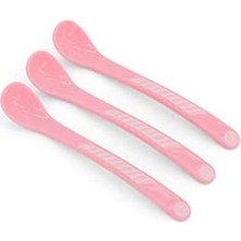 Aesco 3’lü Bebek Kaşığı Seti Pembe 6+ Ay