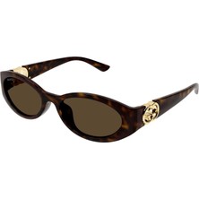 Gucci GG1662SA 002 56 Kahverengi Güneş Gözlüğü