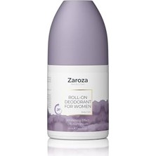 Aesco Zaroza Roll On Beyazlatma Etkili 24 Saat Koruyucu Aluminyum Içermeyen Kadın 75 ml