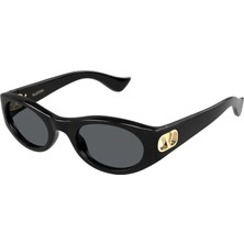 Valentino VG0015S 001 Black Grey Panthos Vlogo Gunes Gozlugu