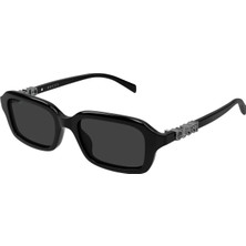 Gucci GG2152S 006 Black Grey Rectangle Kadin Gunes Gozlugu