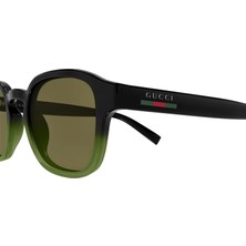 Gucci GG2106S 003 Black Green Degrade Web Erkek Gunes Gozlugu