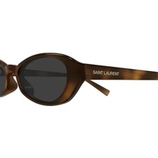 Yves Saint Laurent Saint Laurent Sl 871 004 Havana Gri Kadin Gunes Gozlugu
