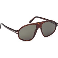 Tom Ford TF1178 52N Havana Kare Erkek Güneş Gözlüğü