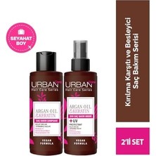Aesco Şampuan 100 ml + Sıvı Saç Kremi 100 ml Argan Yağı & Keratin 2'li Set