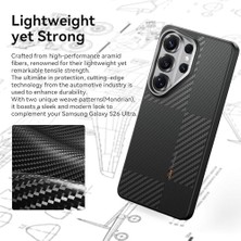 Aesco Raptıc  Galaxy S26 Ultra Için Aramid Dual Kılıf, Magsafe ile Uyumlu, [askeri Sınıf 13FT Düşme Testi], Kaymaz ve Ultra Ince Hafif Kılıf, 1500D Aramid Fiber Aerowoven Dokular, Mondrian