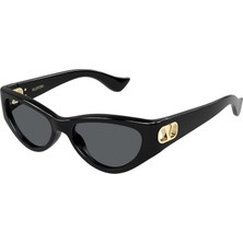 Valentino VG0014S 001 Black Grey Cat Eye Vlogo Gunes Gozlugu