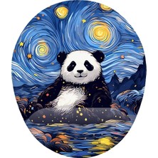 Aesco Van Gogh Panda Bilek Destekli Mouse Pad