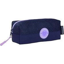 Aesco Pencıl Case Meshy Navy Kalem Kutusu