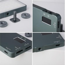 Aesco HR-PH003 Rgb LED Video Işığı 2500-9900K Type-C