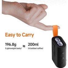 Aesco Xiaomi Ses Paketi Mi Taşınabilir Bluetooth 5.4 Hoparlör, IP67 Su Geçirmez Açık Bluetooth Hoparlör, Dinamik Ses, Tws Bağlantısını Destekler, 10 Saat Çalma Süresi, Siyah