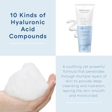 Aesco 10 Çeşit Hyalüronik Asit Içeren Makyaj Temizleme KÖPÜĞÜ200ML Super Aqua Ultra Hyalron Cleansing Foam