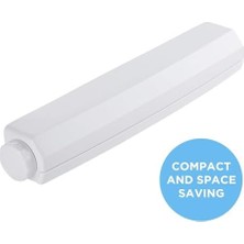 Aesco Minky Homecare - VT20600102 5 Line Geri Çekilebilir Çamaşır Ipi, 21,9 M, Beyaz