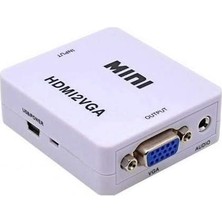 Aesco 4314 HDMI To VGA Çevirici Adaptör Monitör Tv Dönüştürücü