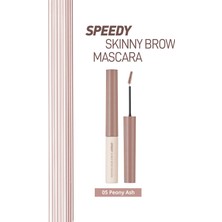 Renklendirici ve Sabitleyici Kaş Maskarası PERIPERA Speedy Skinny Brow Mascara 05 Peony Ash