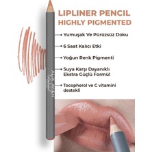 Aesco Uzun Süre Kalıcı Dağılma Yapmayan Nemlendirici Dudak Kalemi - Lipliner Pencil 04 Salmon