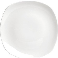 Aesco 04A+P014855 Square Yemek Tabağı, Porselen
