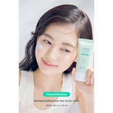 Kızarıklık Karşıtı Güneş Kremi GOODAL Heartleaf Soothing Green Tone Up Sun Cream SPF50+ PA++++