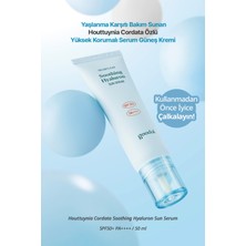 Yaşlanma Karşıtı Serum Güneş Kremi GOODAL Heartleaf Soothing Hyaluron Sun Serum SPF 50+ PA++++
