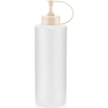 Aesco 3 Adet Sos Şişesi Ketçap Mayonez ve Yağlık Seti Bpa Içermez 600 ml