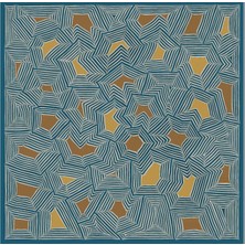 ✨ %100 Saf Ipek Twill Eşarp - Özel Tasarım Tok Duruşlu ✨90X90
