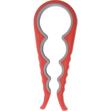 Aesco Silikon Kavanoz Kapağı Açacağı (Kırmızı)